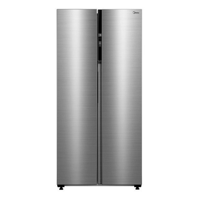 Geladeira Frost Free Side By Side 442l Cor Inox Midea Cor Prateado 220v Geladeira Frost Free Side By Side 442l Cor Inox Midea Cor Prateado 220v