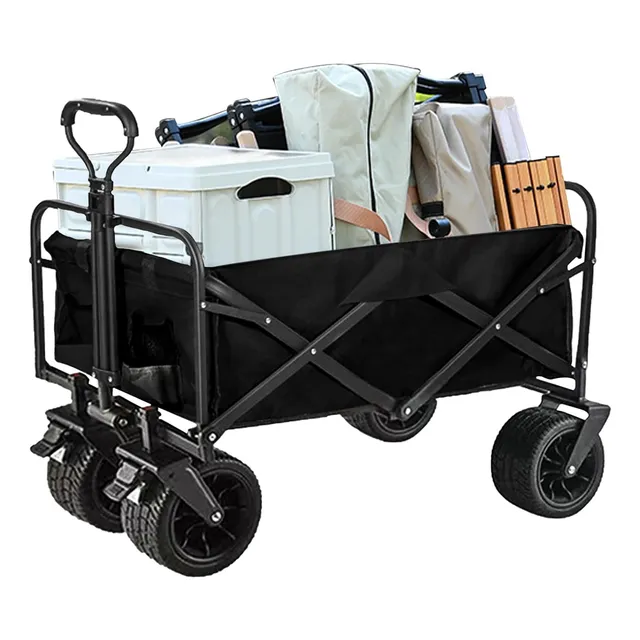 Carrito De Compras Playero Camping Plegable Llevo Todo Xxl