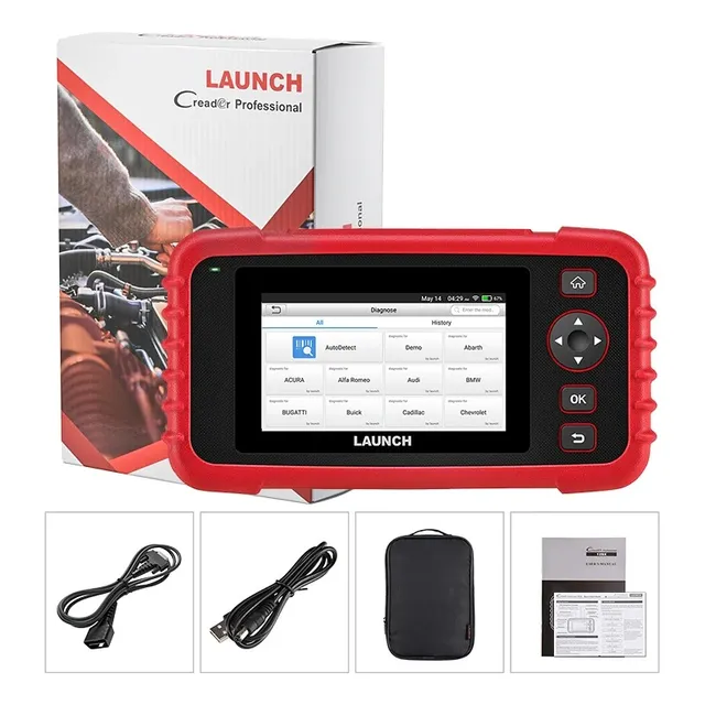 Scanner Automotriz Launch Crp 123x V.2 Profesional Abs Srs