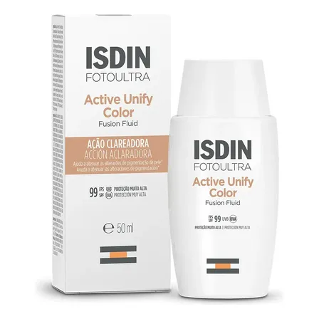 ISDIN Clareador Facial Foto Ultra Active Unify Color FPS 99 - 50ml