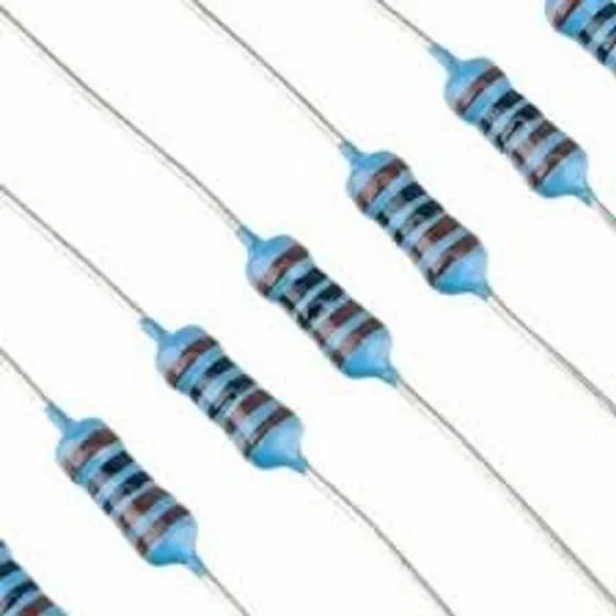 Resistor Metal Film 1/4 W 1k Ohms 1% - 100 Pçs