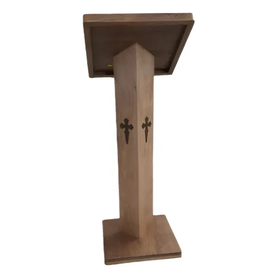 Ambon Atril Pulpito Lecturas De Madera 127 Cm De Iglesia