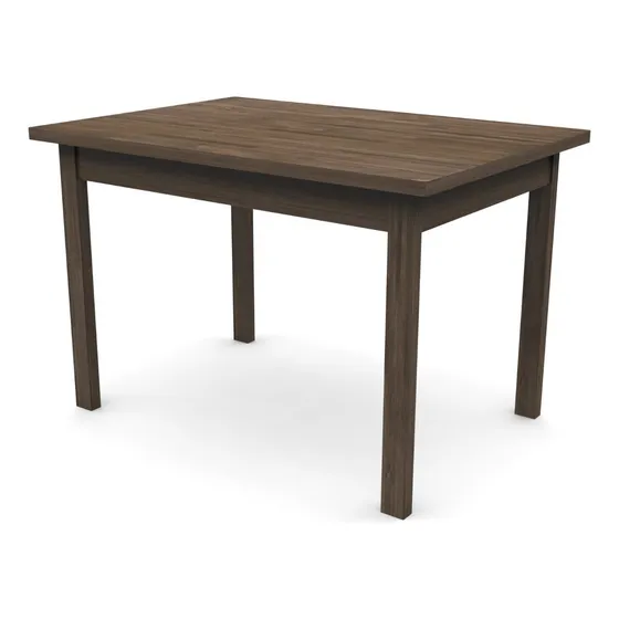 Mesa De Comedor 120 Cm Largo X 080 Cm Ancho Madera Rustica