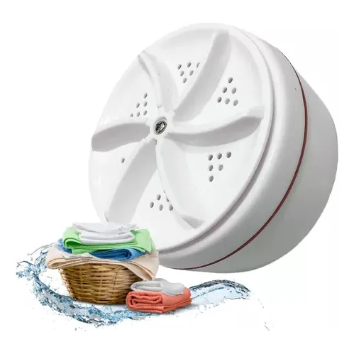 Mini Lavadora Con Turbina Giratoria Ultrasónica Usb