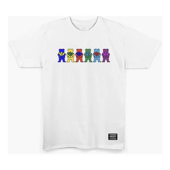 Camiseta Grizzly Hug A Bear Ss Tee White Original