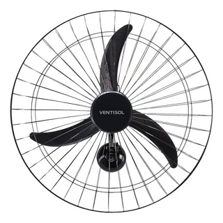 Ventilador De Parede Ventisol Comercial Preto 200w Com 3 PĂĄs De PlĂĄstico 60 cm De DiĂąmetro 127v/220v Ventilador De Parede Ventisol Comercial Preto 200w Com 3 PĂĄs De PlĂĄstico 60 cm De DiĂąmetro 127v/220v