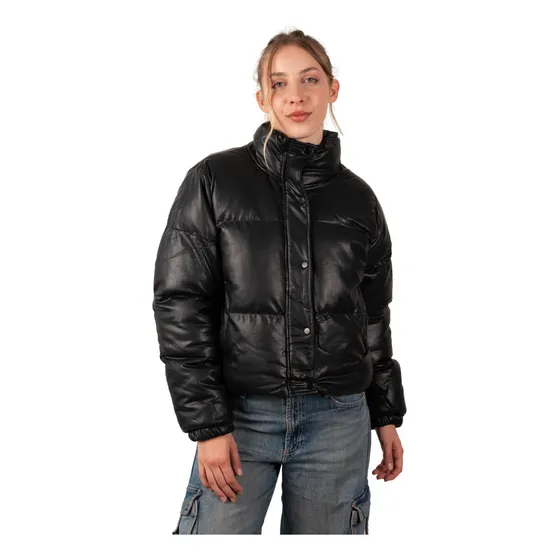 Campera Eco Cuero Mujer Sintetico Camperas Casuales Fiesta
