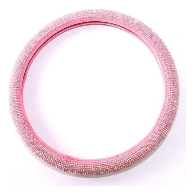 Cubre Volante Strass Colores Diseño Femenino Brillos 38 Cm