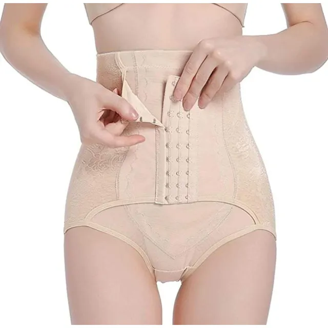 Faja Corset Reductora Moldeadora 3 Ganchos Post Parto