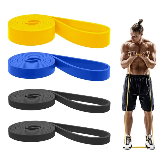 Bandas Resistencia Dominadas Estiramiento Set X 4 Unidades