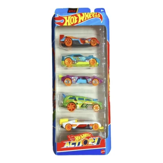 Hot Wheels Pack Por 5 Unidades