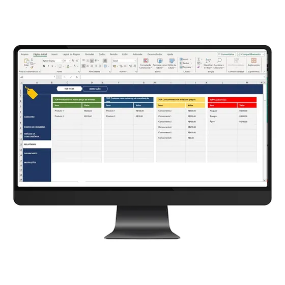 Planilha Formação De Preços Precificação Para Revenda Excel