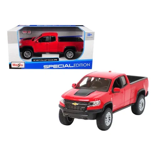 Chevrolet Colorado Zr2 2017 1/27 Maisto Color Rojo
