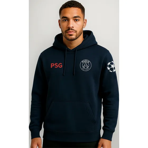Buzo Canguro Con Capucha - Psg París Saint-germain Jugadores