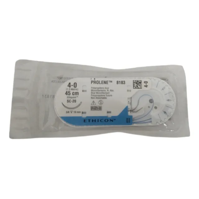 Prolene 4/0 Ref 8183 Sutura Cutic - Unidad a $22000