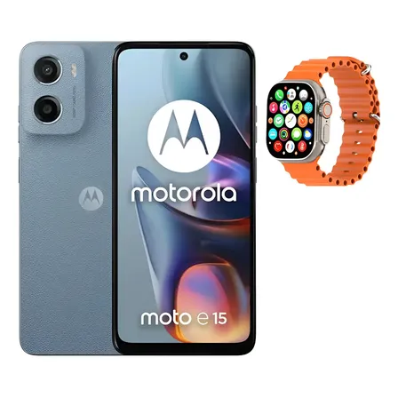 Motorola Moto E13 -e15- Dual Sim 4 Gb Ram 64 Gb Cor Azul