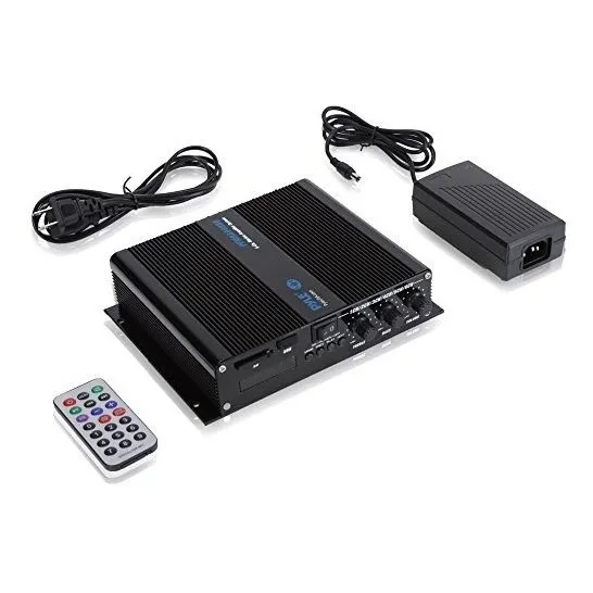 Pyle 6channel Audio Marine Amplifier Potencia Compacta 600 V
