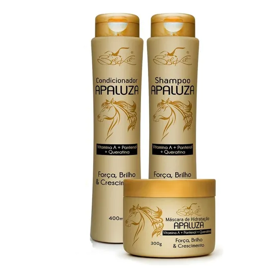 Kit Crescimento Crina De Cavalo Capil Horse