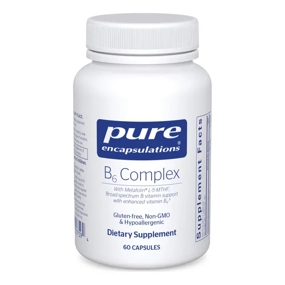 Suplemento Pure Encapsulations B6 Complex 60 Cápsulas