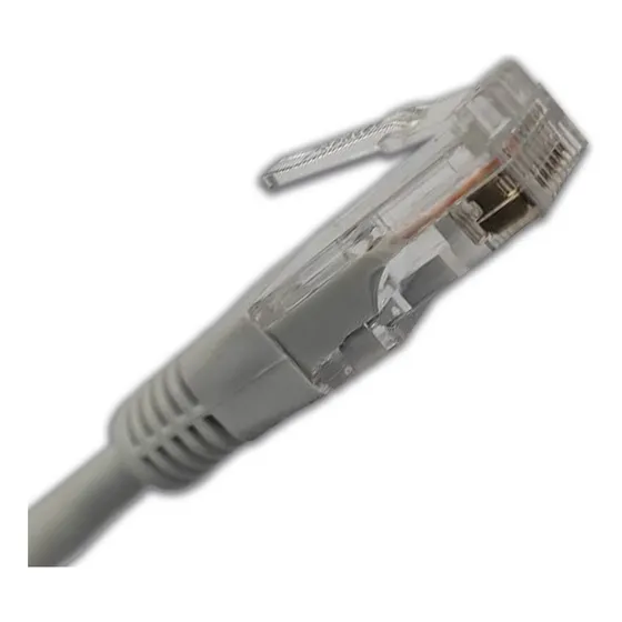 Patch Cord Utp De Red Cat 6 1,5 Metros Gris Howell