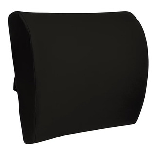 Encosto Postural Anatômico Para Coluna Lombar Perfetto Preto Encosto Postural Anatômico Para Coluna Lombar Perfetto Preto