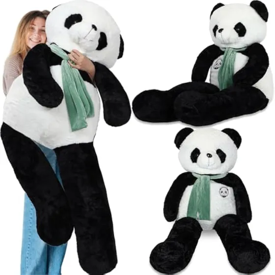 Oso De Panda Gigante De 63 Pulgadas De Alto Con