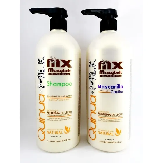 Kit Shampoo + Maskarilla  Proteina De L - mL a $161