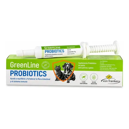 Greenline Probiotics Perro Gato 14gr - Von Franken