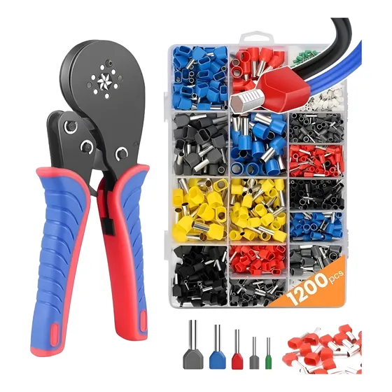 Alicate Crimpador Hexagonal Hsc8 16-6+1200 Terminal Tubular