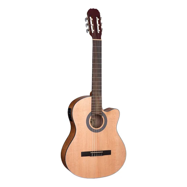 Violão Clássico Eagle Shelby Nylon Elétrico Sn61c Natural