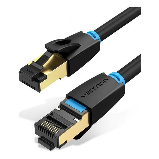 Cabo LAN Giga Ethernet Cat 8 Deluxe Vention - 15 metros
