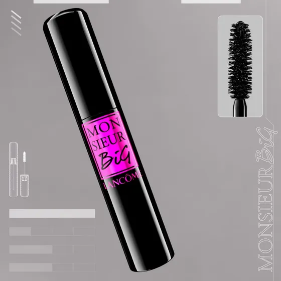Máscara De Pestañas Monsieur Big 01 Lancôme Negro