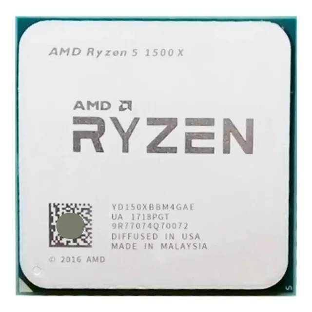 Procesador De Cpu Amd Ryzen 5 R5 1500x 3.5 Ghz, 4 Núcleos Y