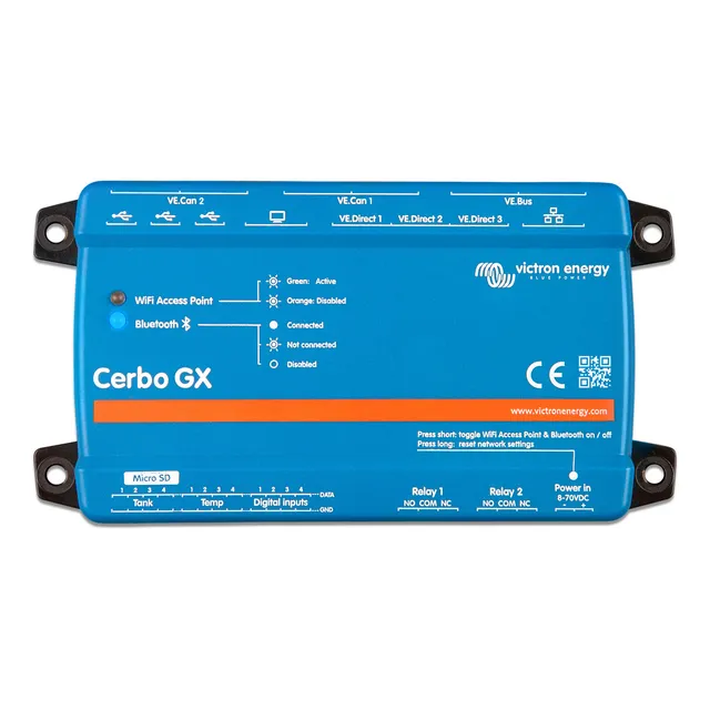 Cerbo Gx Mk2 / Centro De Comunicaciones Y Monitoreo Victron