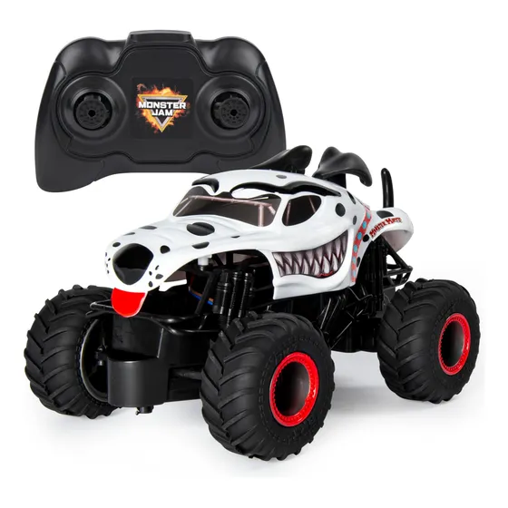 Monster Jam Mutt Dalmatian Vehiculo Control Remoto 1:24