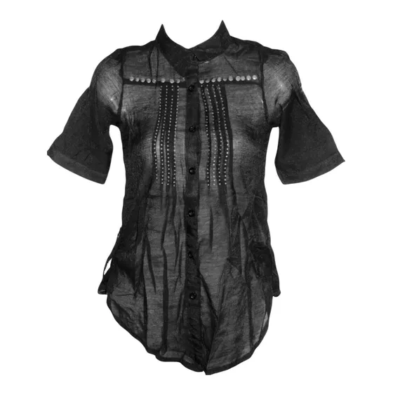 Blusas 3/4 Unicolor Dama Niñas Adolescente Elegante Vestir