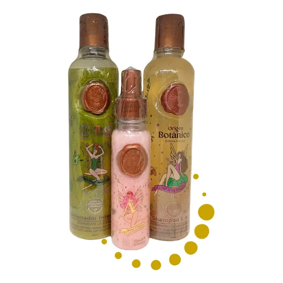 Shampoo Cebolla, Aguacate Y Termoprotector Ritual Botánico