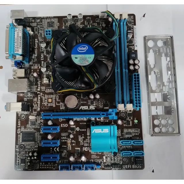 Asus P8h61-m Lx A Reparar + Micro I3 2180 + Cooler (usado)