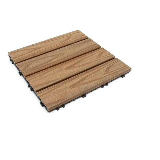 Deck Simil Madera Para Exterior En Wpc Teak