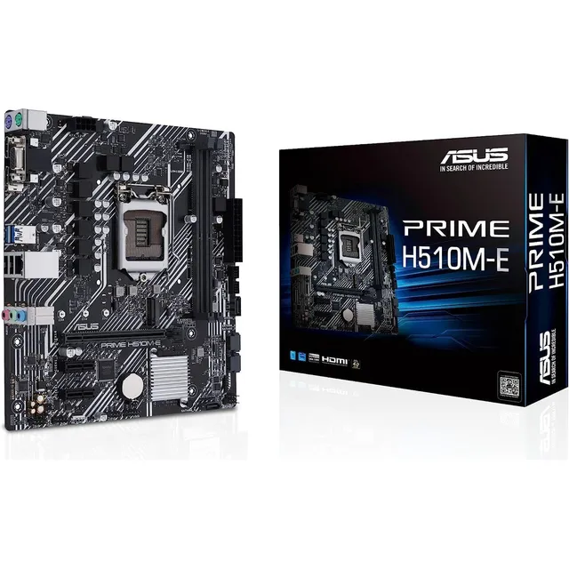 Placa Base Asus H510m-e, Lga1200, Ddr4 4600mhz, M.2 Slot