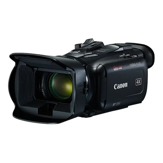 Cámara de video Canon Vixia HF G50 4K NTSC negra | Cuotas sin interés