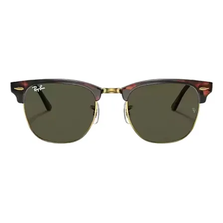 Óculos De Sol Rb3016 Acetato Classic Retrô Unissex Premium Club Master Tartaruga G15 Dourado Verde G-15 Tartaruga