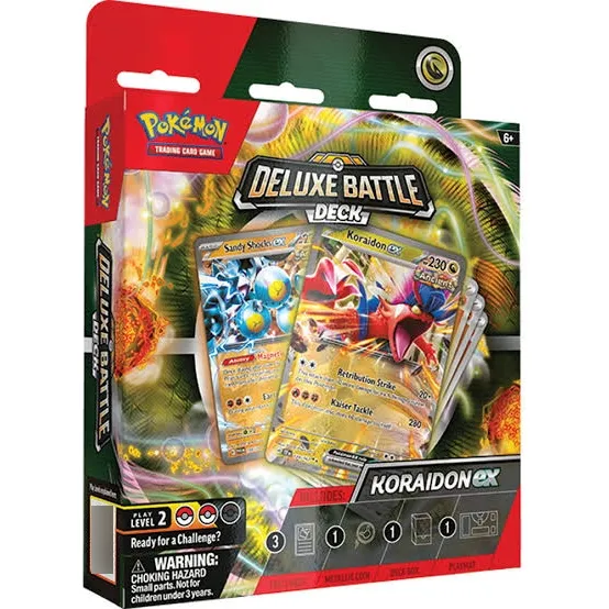 Pokemon Tcg Deluxe Battle Deck Koraidon Ex Español