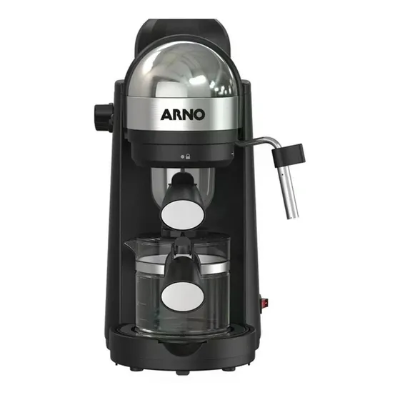 Cafetera Arno Mini Espresso Xp1728b2 800w 500ml 4bar Negro/acero Inoxidable