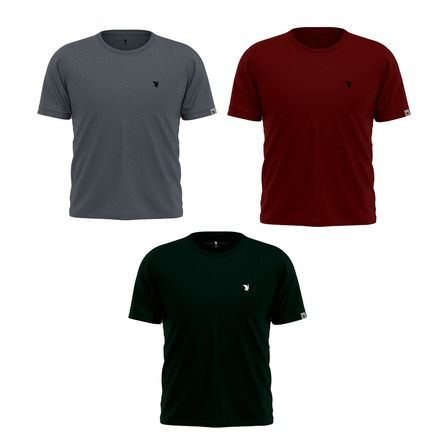 Kit 3 Camisetas Blusas Plus Size Camisas G1 G2 G3 G4 Kit 3 Camisetas Blusas Plus Size Camisas G1 G2 G3 G4
