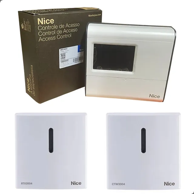 Modulo Guarita Hcs Mg3000 Nice + Receptor Ctw3004 E Rtx3004