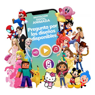 Invitación Digital Video Animada Lista El Día De Su Compra Invitación Digital Video Animada Lista El Día De Su Compra