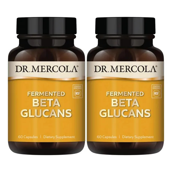 Suplementos Kit X 2  Beta Glucanos Fermentados 60 Capsulas