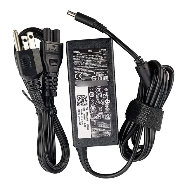 Cargador Marca Dell Punta Delgada 19.5v 3.34a