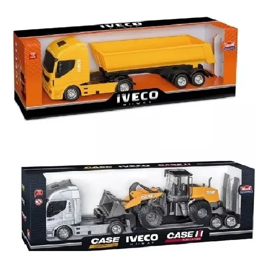 Caminhão Iveco Hi Way Plataforma C Carregadeira + Basculante